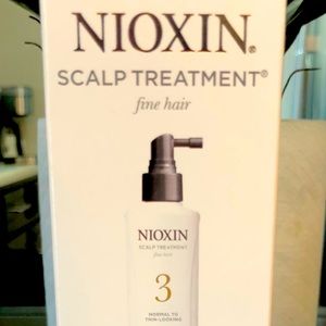 Nioxin scalp treatment number 3, for fine here